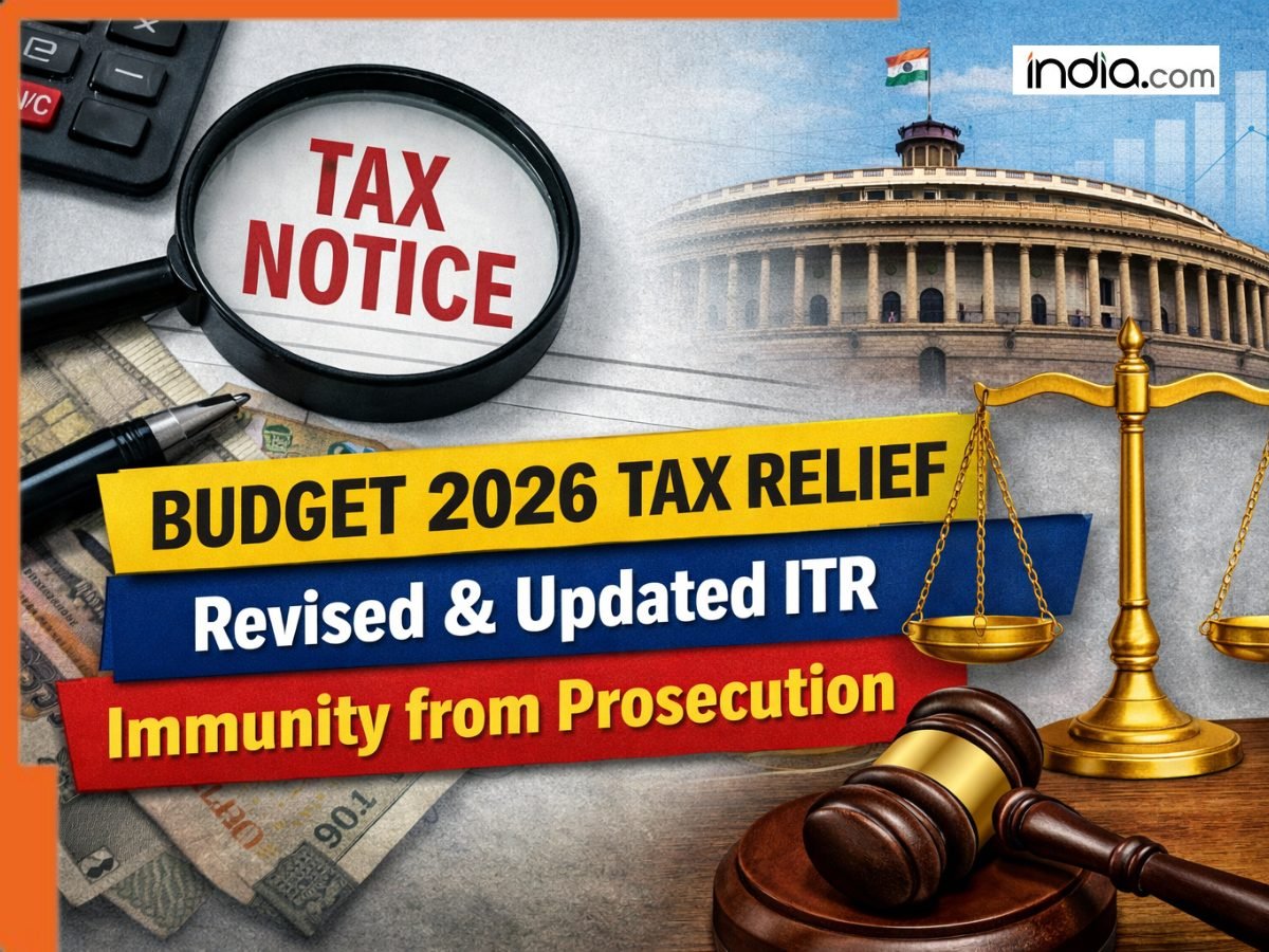 Budget 2026 brings big relief with revised ITR, updated returns and immunity from prosecution