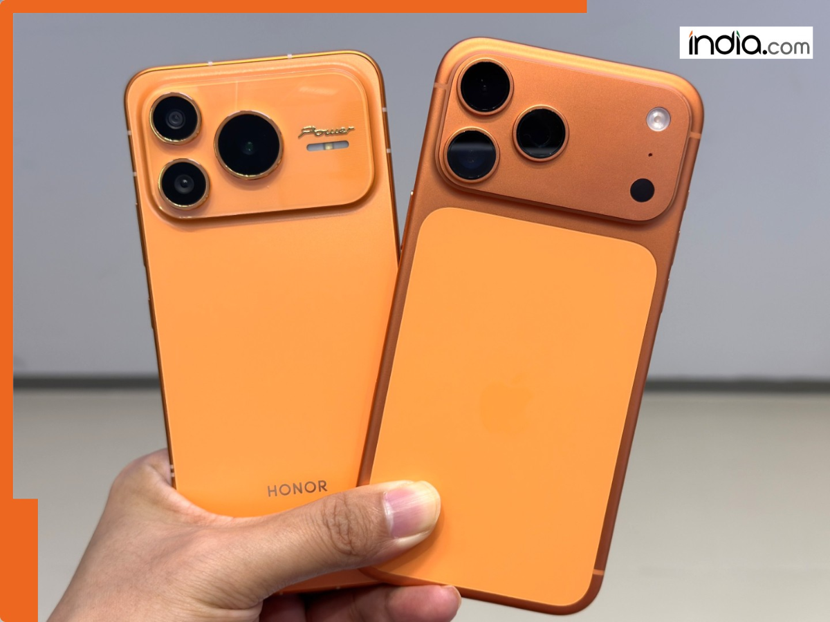 At first glance it looks like an iPhone 17 pro, but this phone hides a battery bigger than anything Apple offers