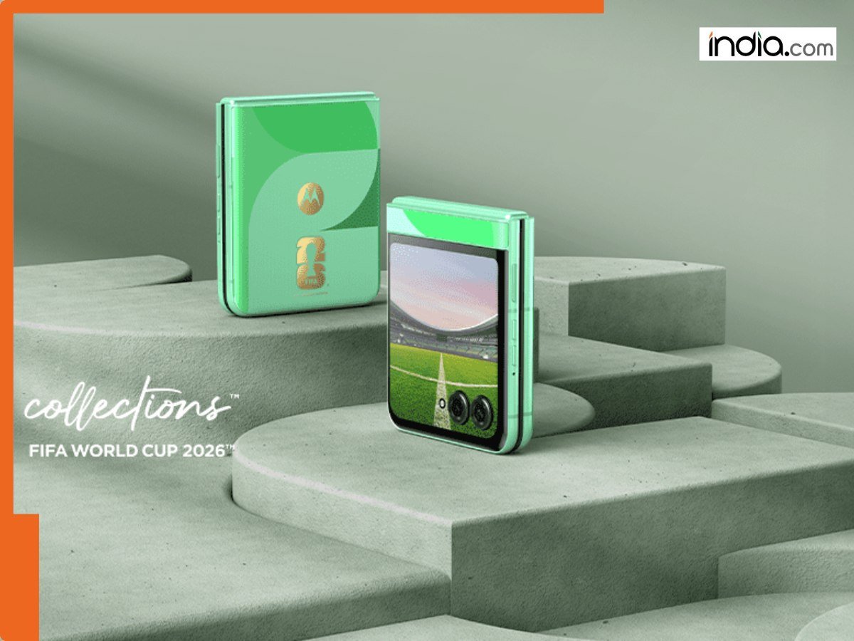 Motorola Razr FIFA World Cup 2026 edition introduced with special FIFA branding and themed software