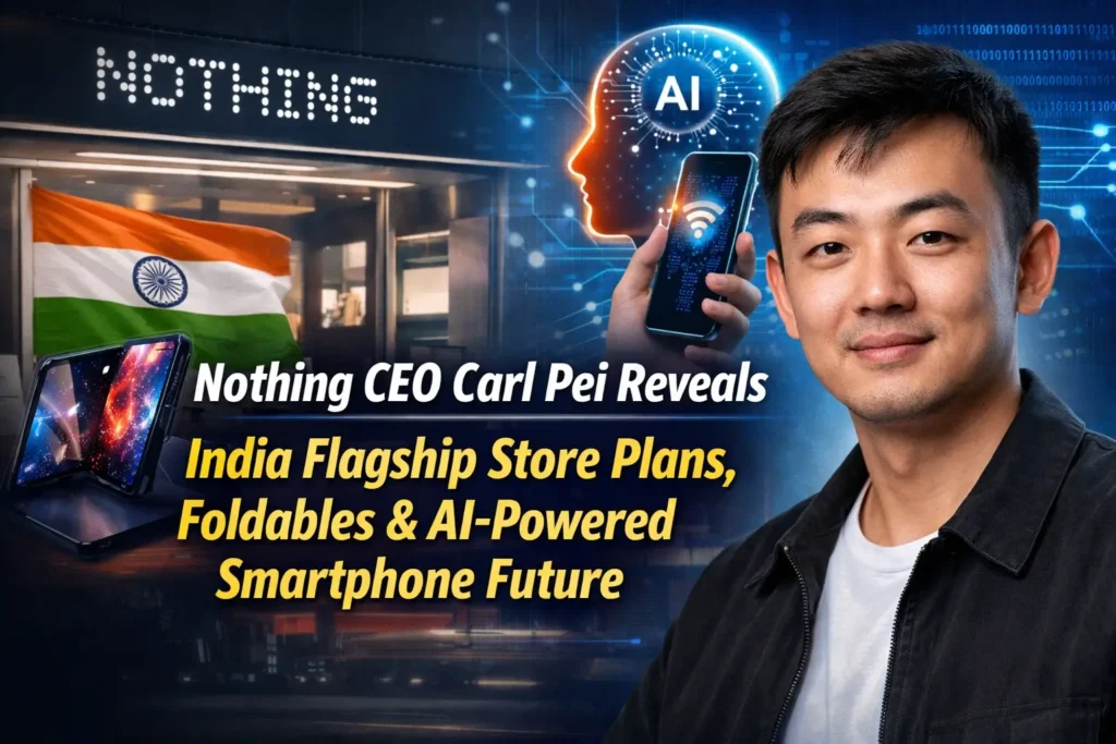 Nothing CEO Carl Pei on India Flagship Store, Foldables and AI Future of Smartphones