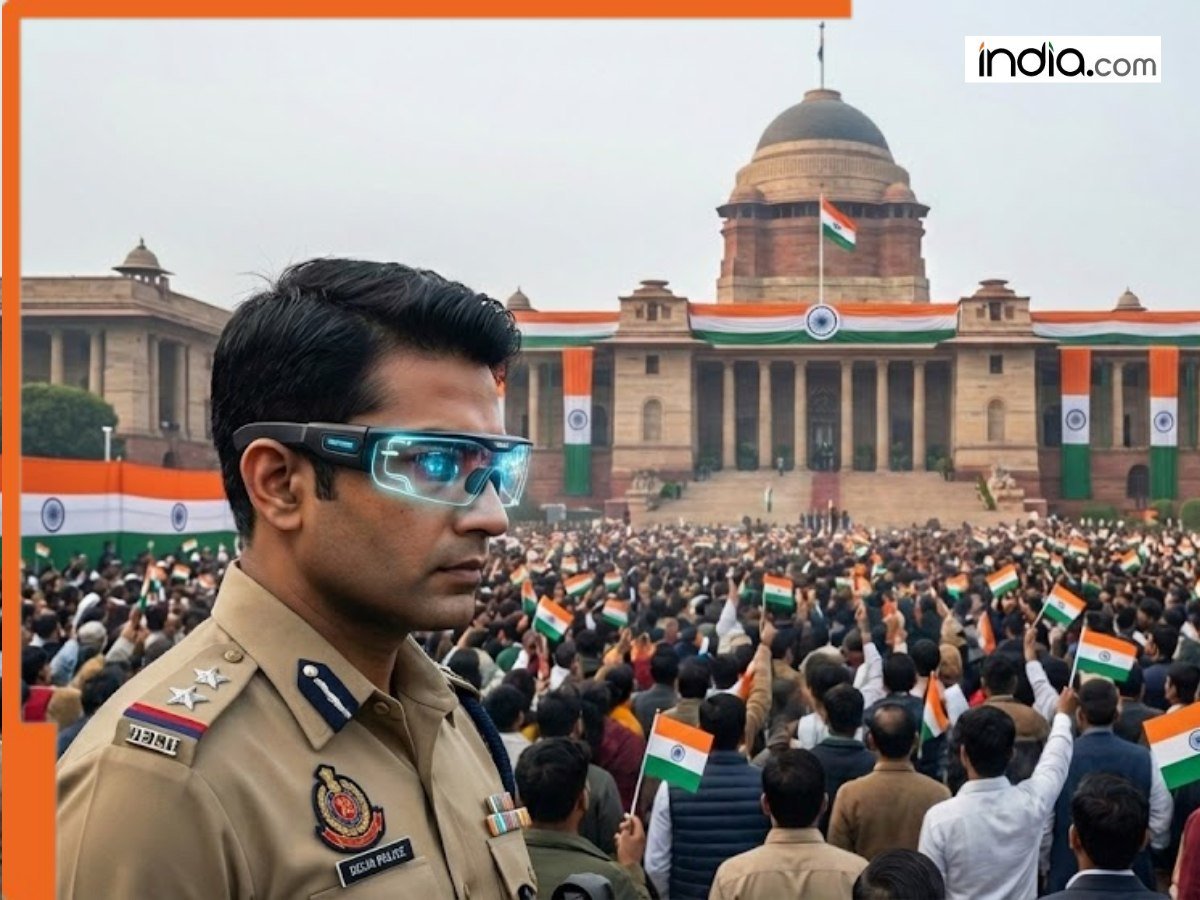 Republic Day 2026 security gets a high-tech upgrade as Delhi Police use AI smart glasses to spot suspects instantly