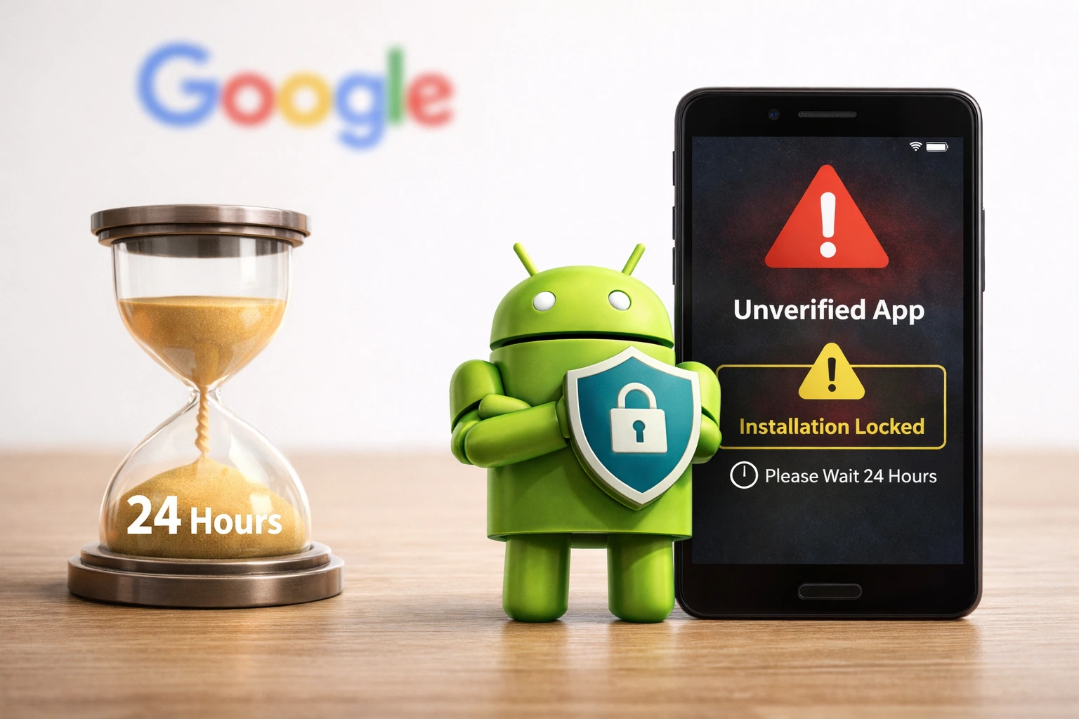 Google Introduces 24-Hour Delay for Sideloading Unverified Android Apps