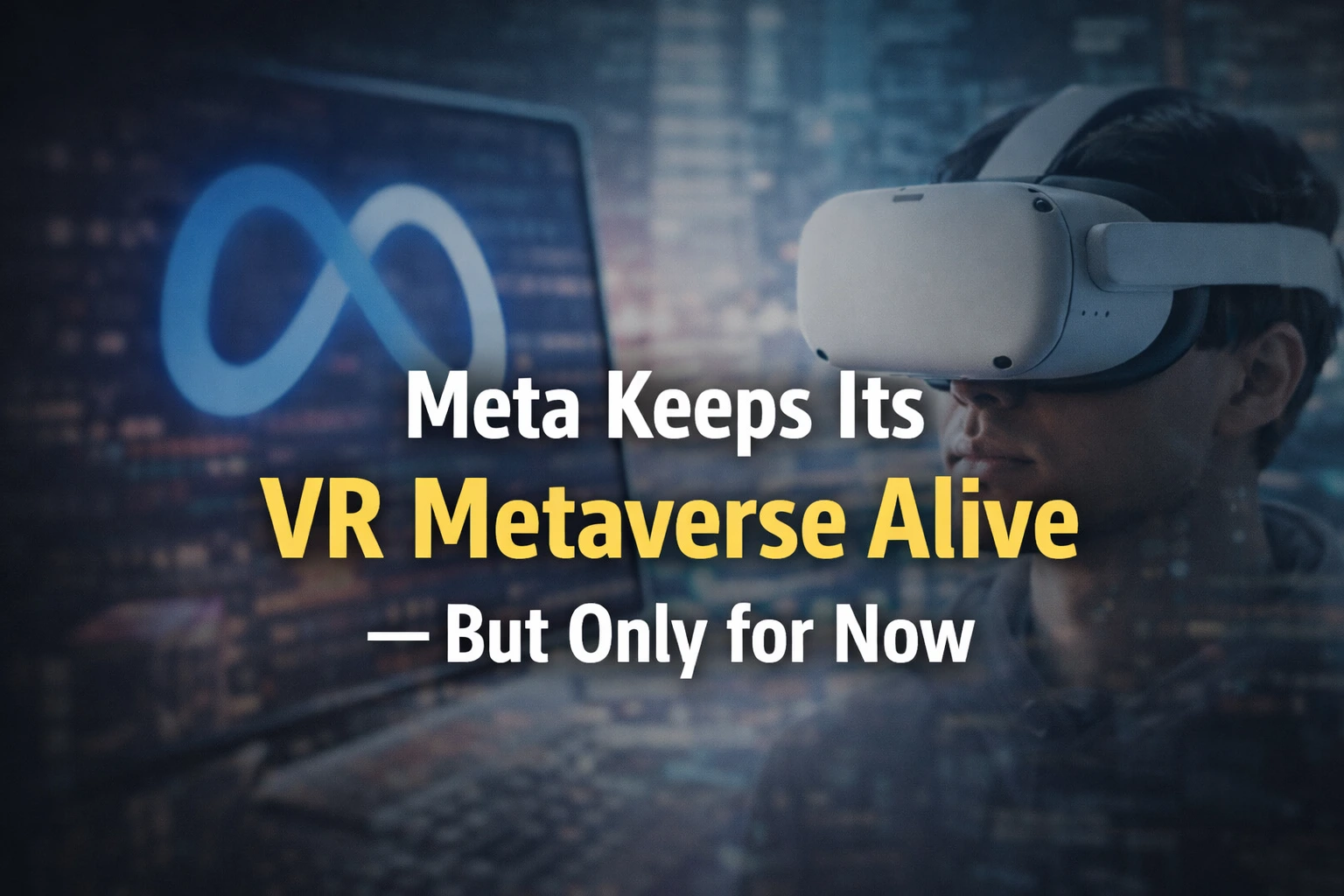 Meta Keeps Its VR Metaverse Alive — But Only for Now