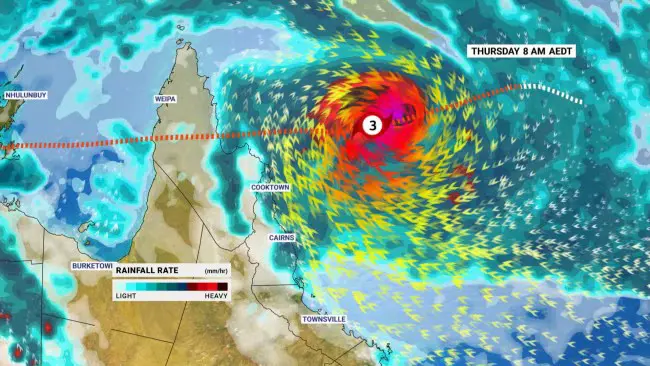 Severe Flooding Fears as Cyclone Narelle Hits Queensland