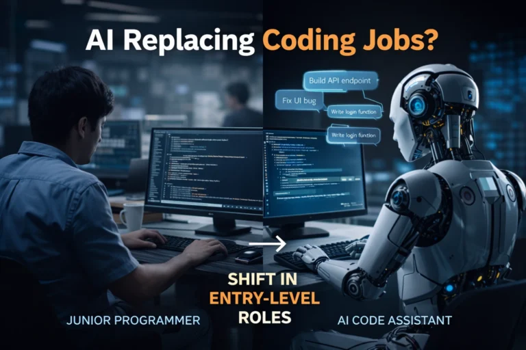 AI Replacing Coding Jobs? Shift in Entry-Level Developer Roles Sparks Debate