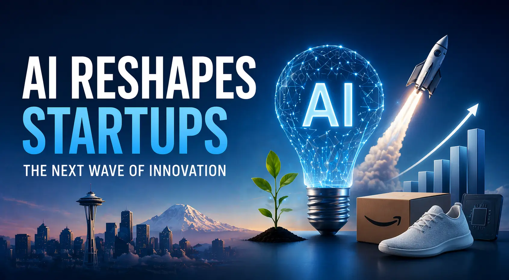 AI Reshapes Startups, Amazon’s Strategic Bets, and Allbirds’ Unexpected Pivot