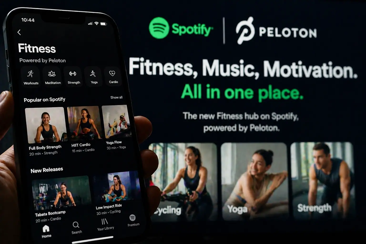 Spotify & Peloton Partnership 2026: New Fitness Content Hub Launched