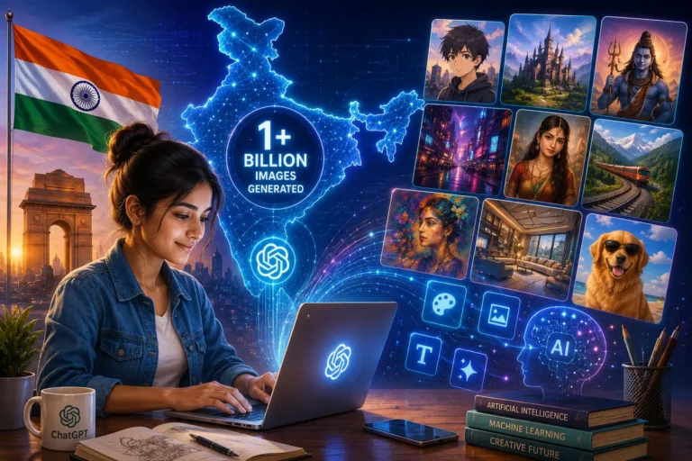 India AI Image Generation Surges as OpenAI Users Create Over 1 Billion Visuals