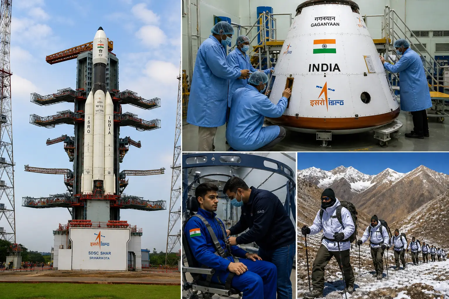 Gaganyaan Mission 2026: India Accelerates Preparations From Sriharikota to Leh