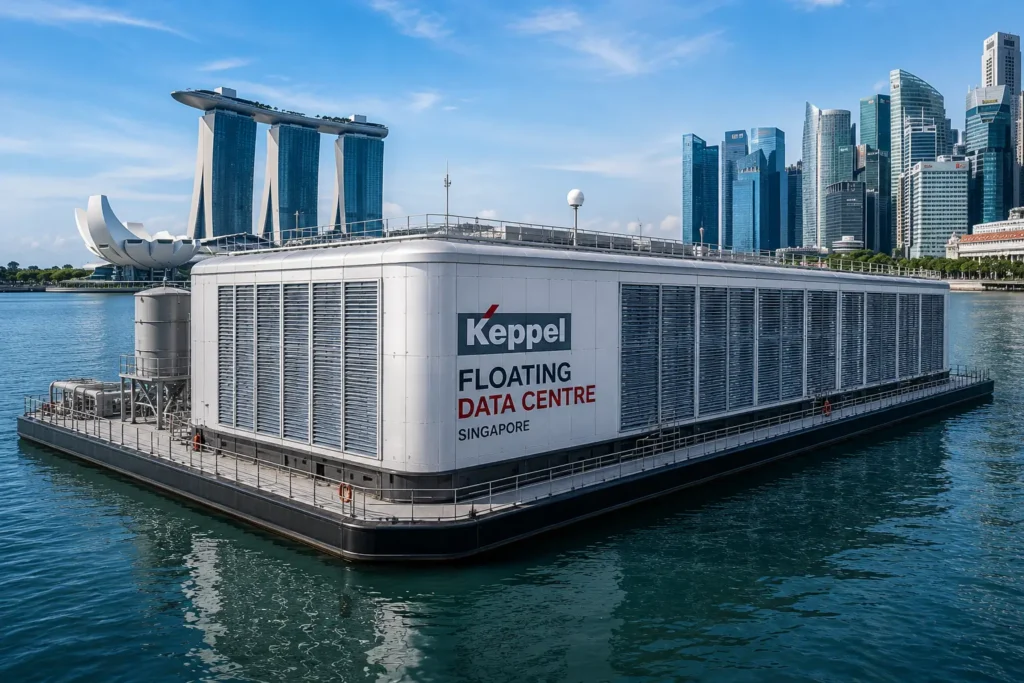Keppel Unveils Floating Data Centre Concept in Singapore