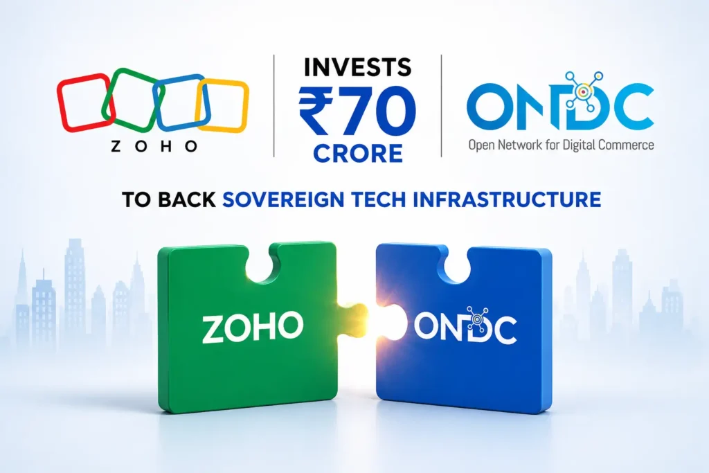 Zoho-Invests-₹70-Crore-in-ONDC